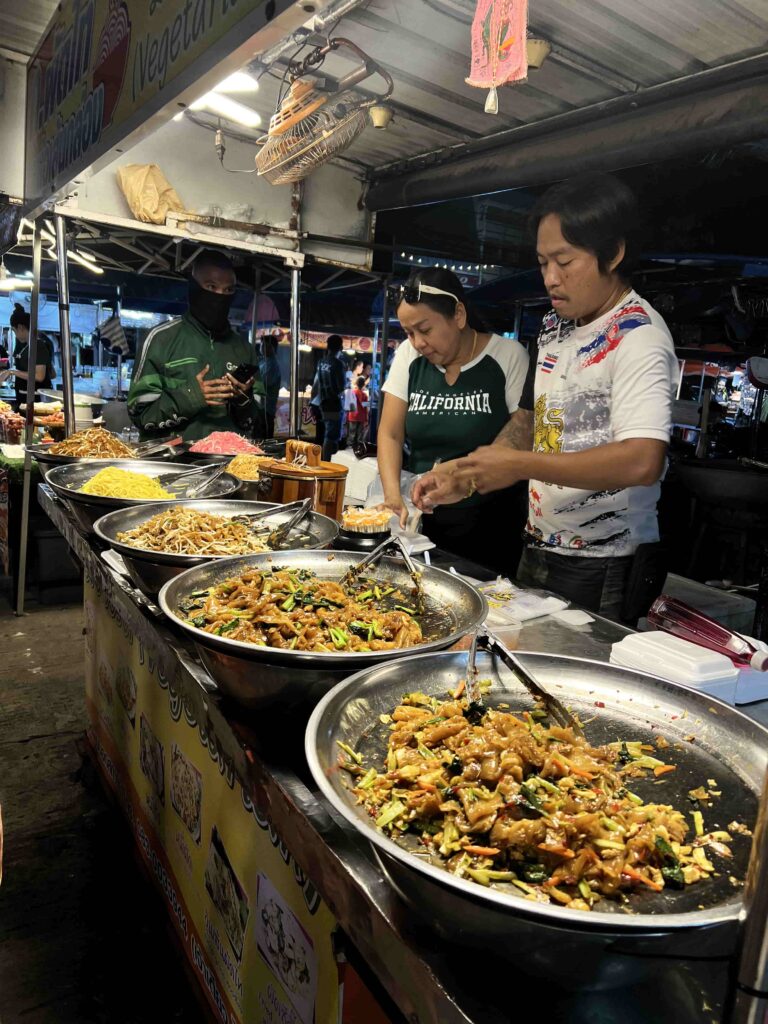 Night Market Kanchanabury