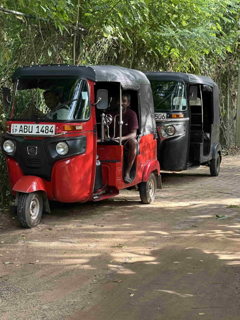 viaggio in sri lanka tuk tuk